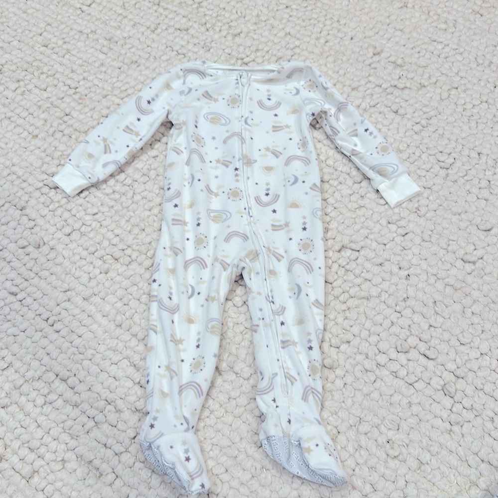 2T kids headquarters soft footie pajamas